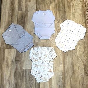 Baby Girl Long Sleeve Onesies